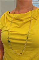 Collana Guerretta Gioielli Donna Collana Pietre Dure in Argento Pietre dure OC30 - OC30